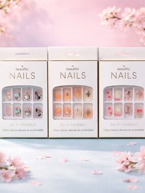 Beautiful Nails Do-It-Yourself Press-On Nail Sets (15)